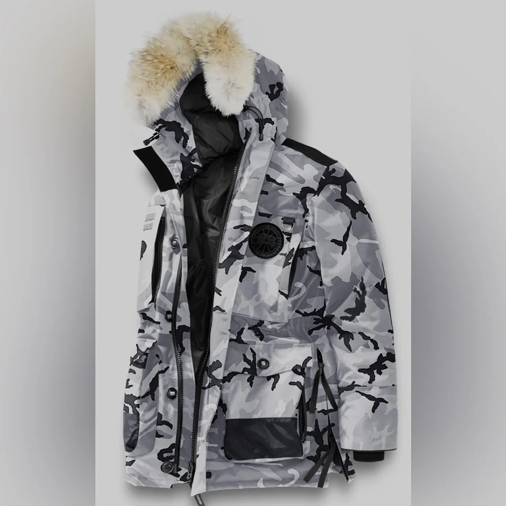 Canada goose white Macculloch Parka , brand new, limited jacket - Picture 1 of 12